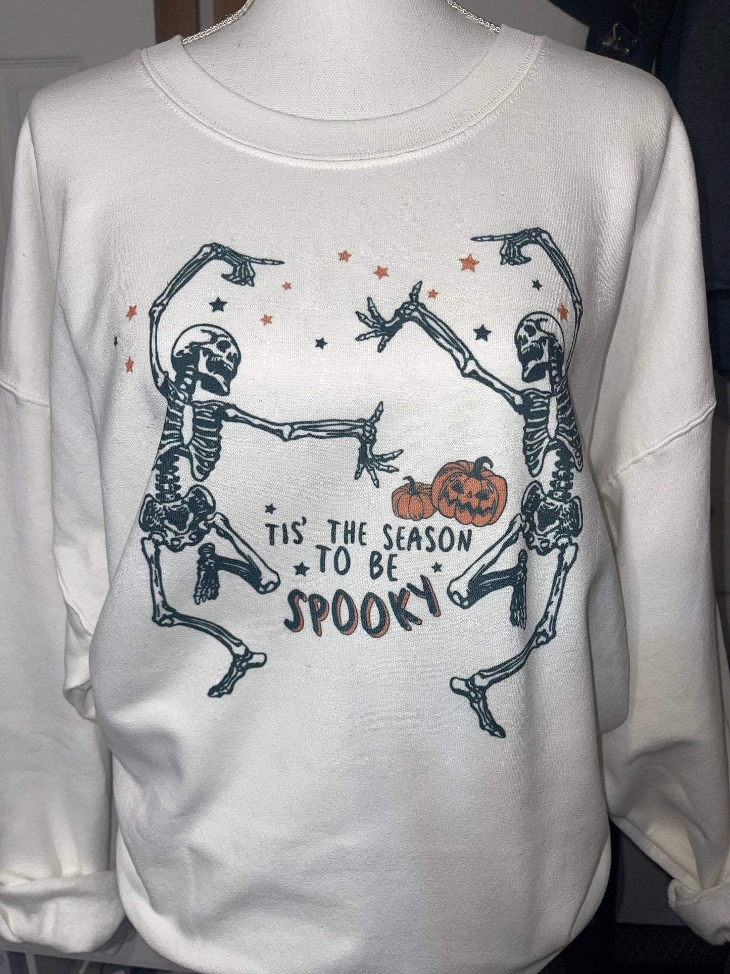 Tis the season to be spooky crewneck sweater