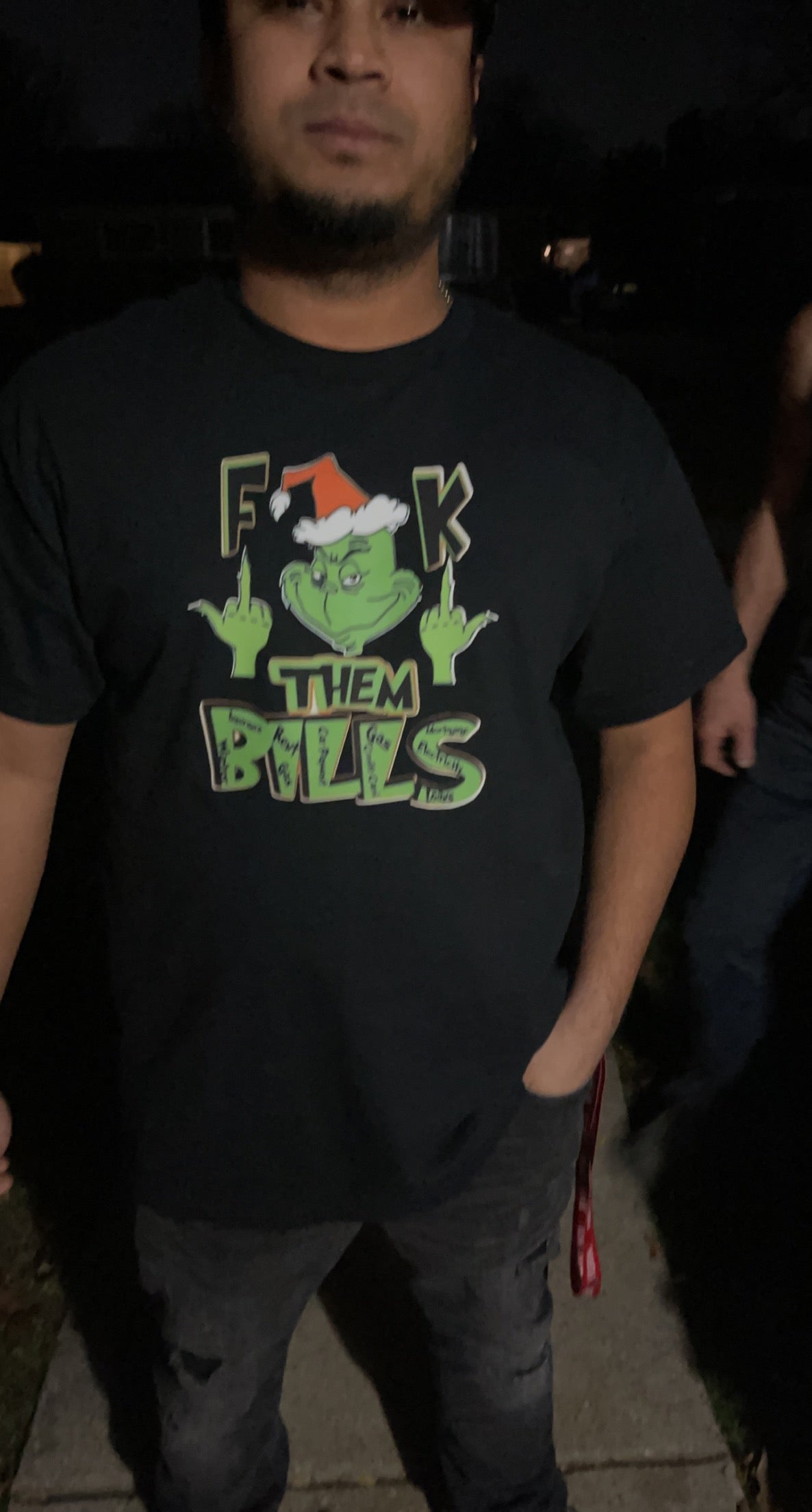 F them bills Grinch T-shirt 💚